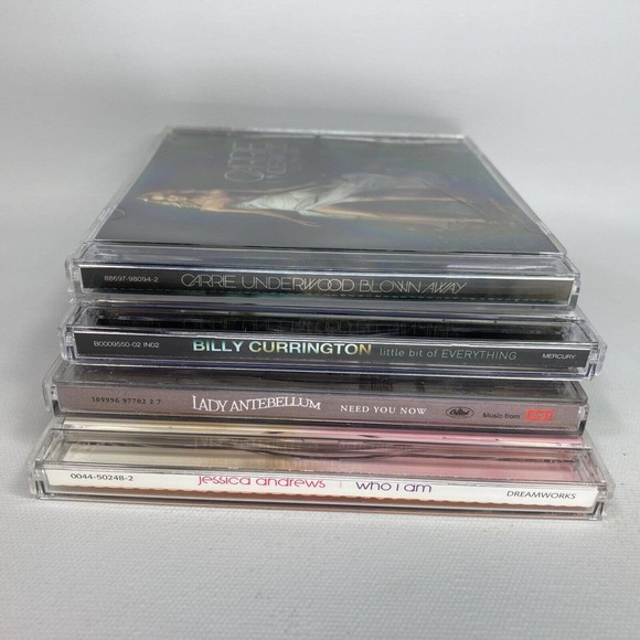 Billy Currington, Carrie Underwood, Lady Antebellum, & Jessica Andrews CD LOT - Picture 3 of 5